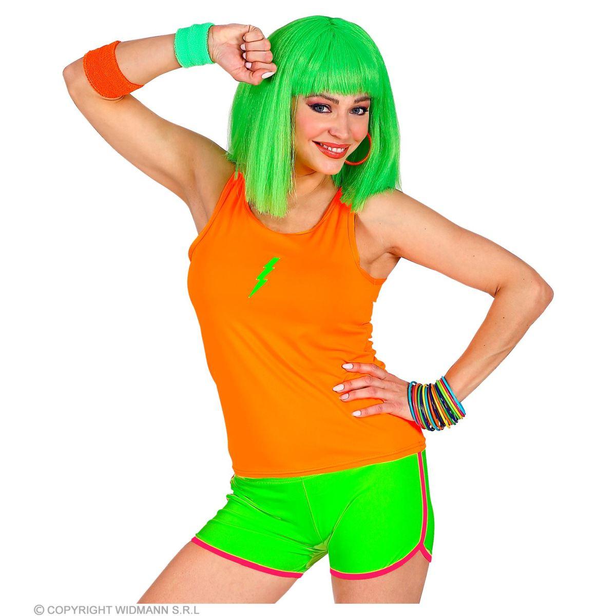 Pantaloncino verde fluo