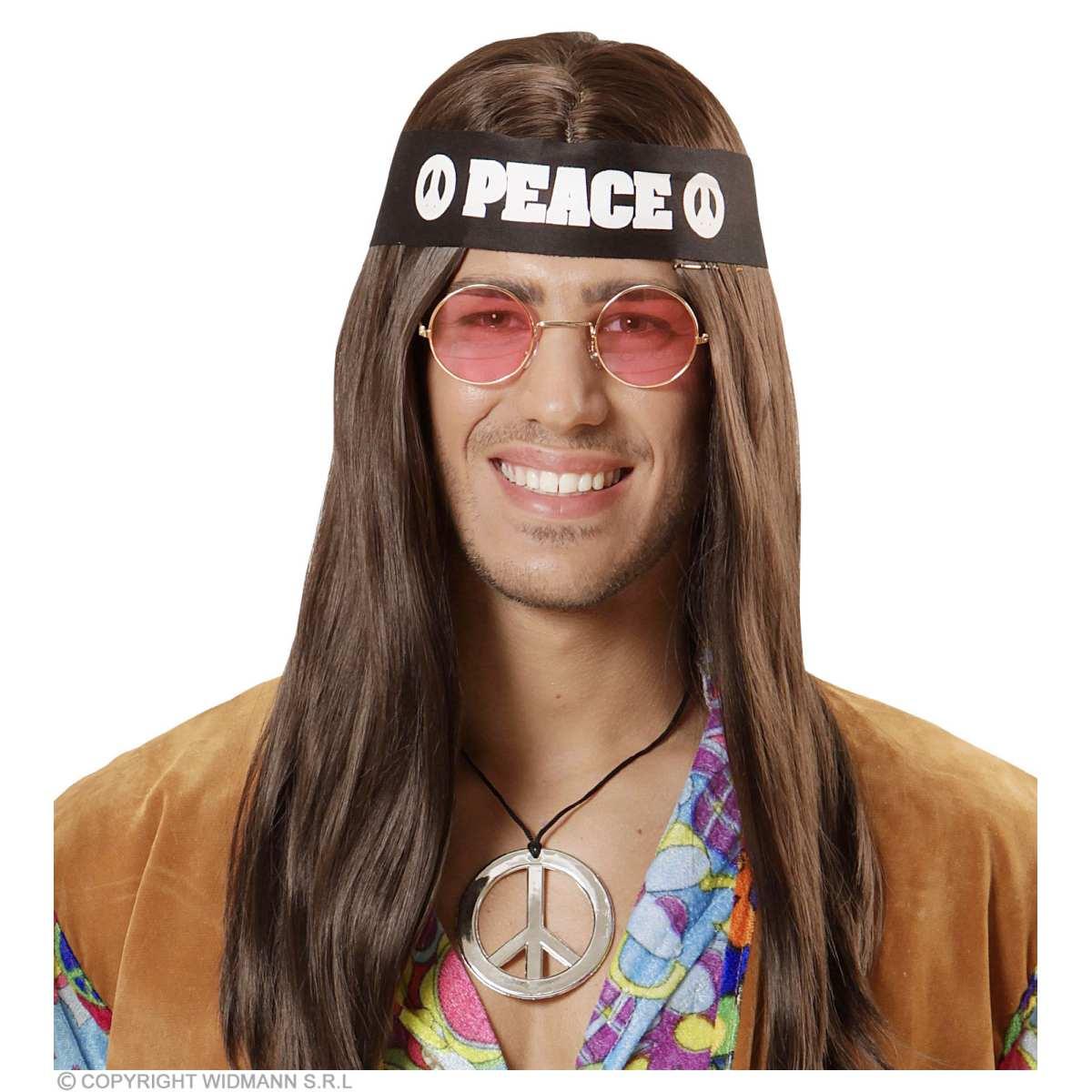 Collana hippie occhiali fascia