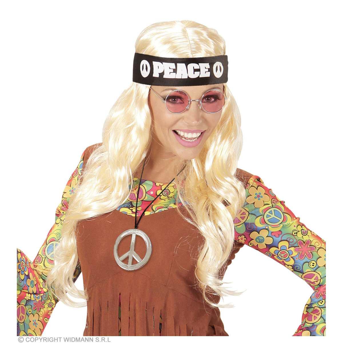 Collana hippie occhiali fascia