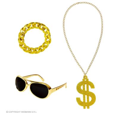 Collana pappone occhiali bracciale