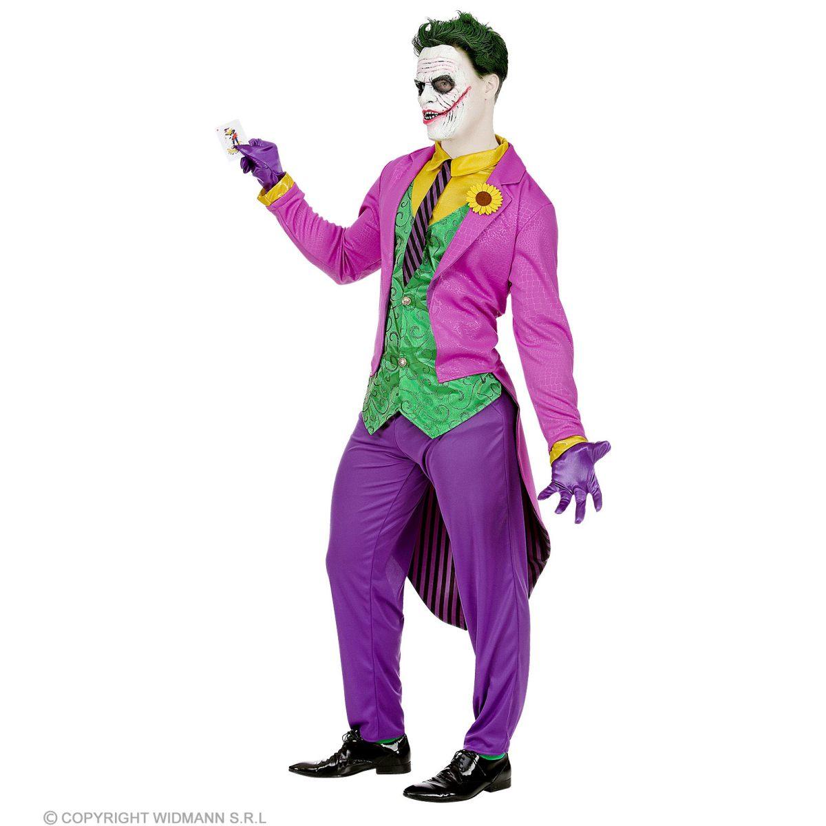 Costume evil clown joker