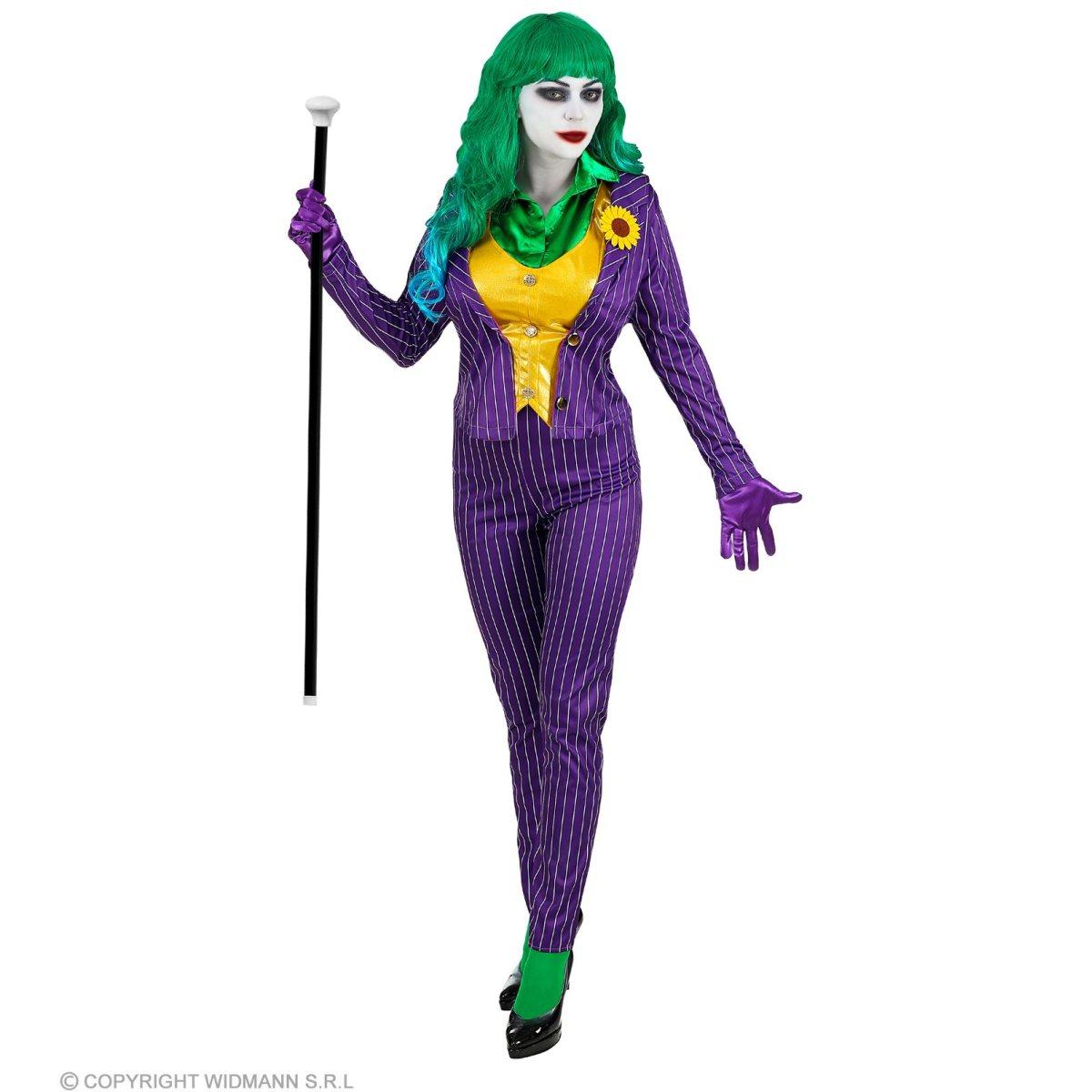 Costume evil clown joker