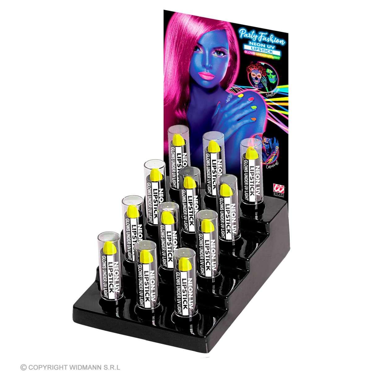 Trucco rossetto giallo