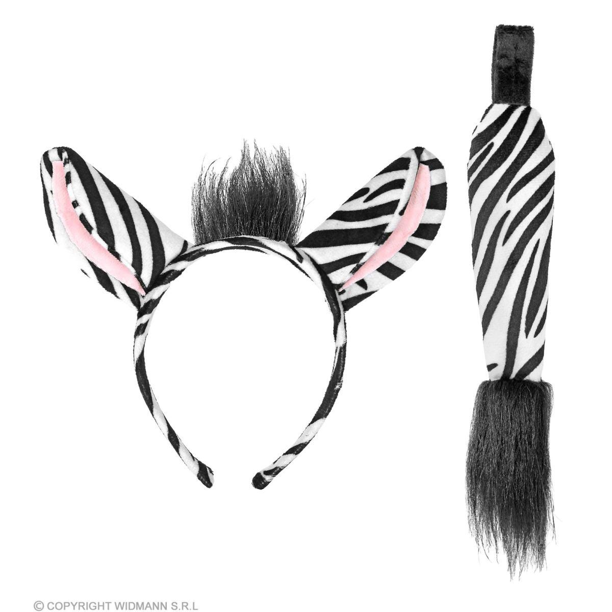 Zebra cerchietto coda