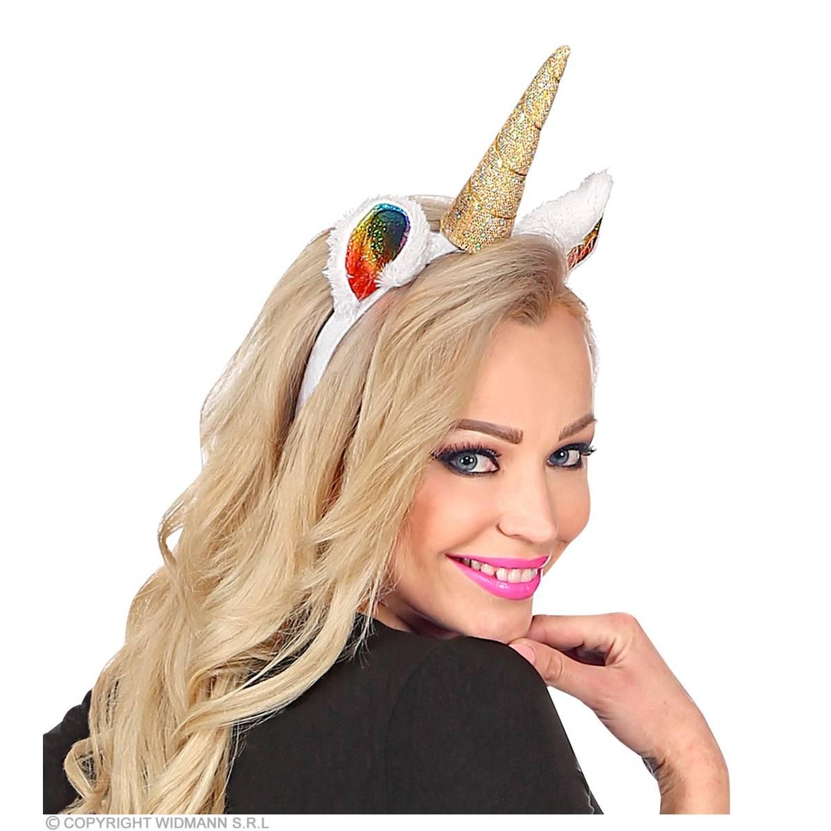 Unicorno giraffa cerchietto coda