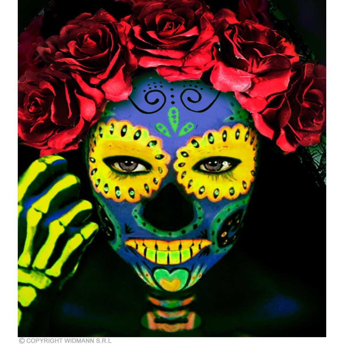 Trucco crema tubo acqua giallo fluo ml