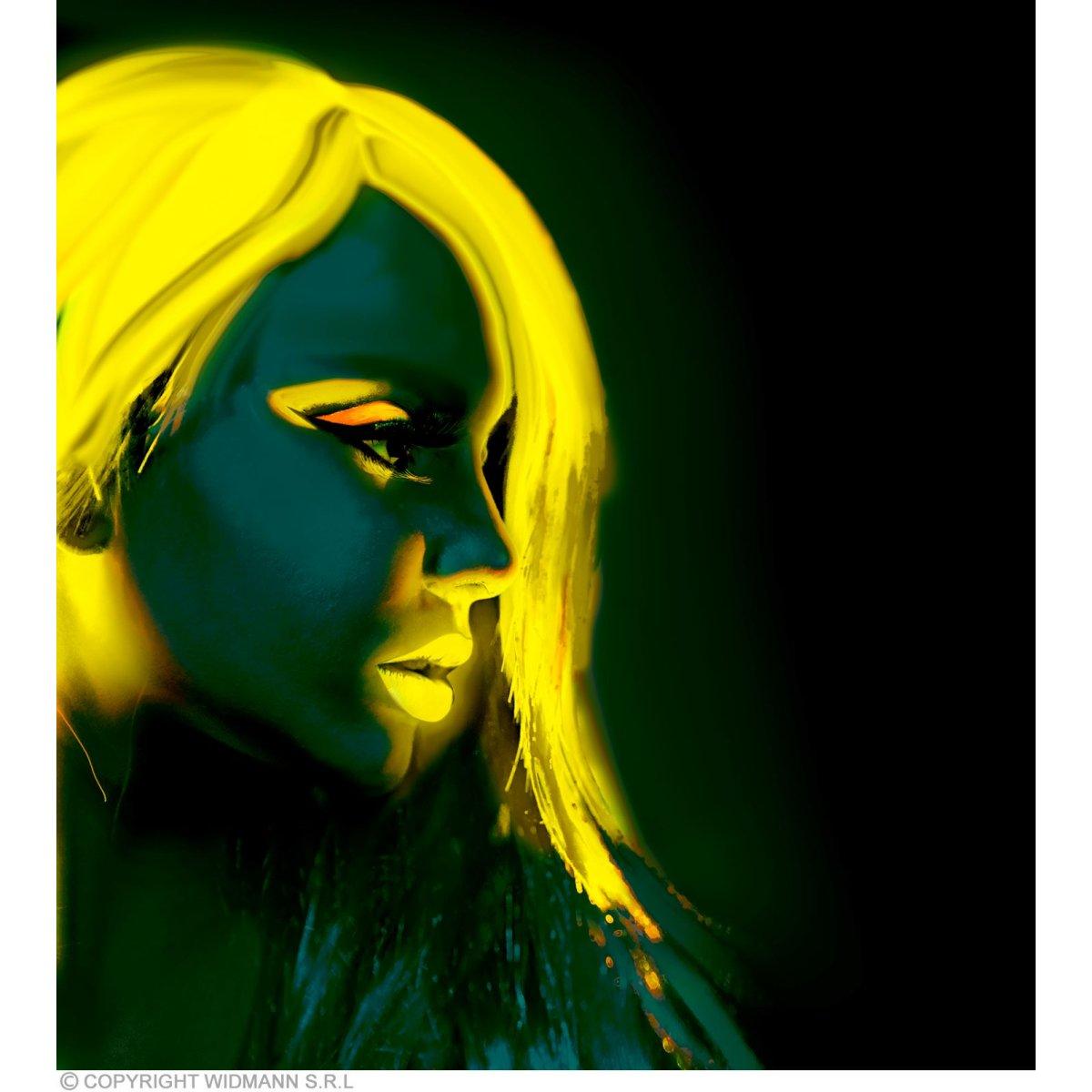 Trucco crema tubo acqua giallo fluo ml