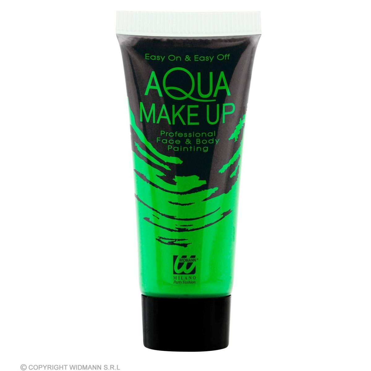 Trucco crema tubo acqua verde fluo ml