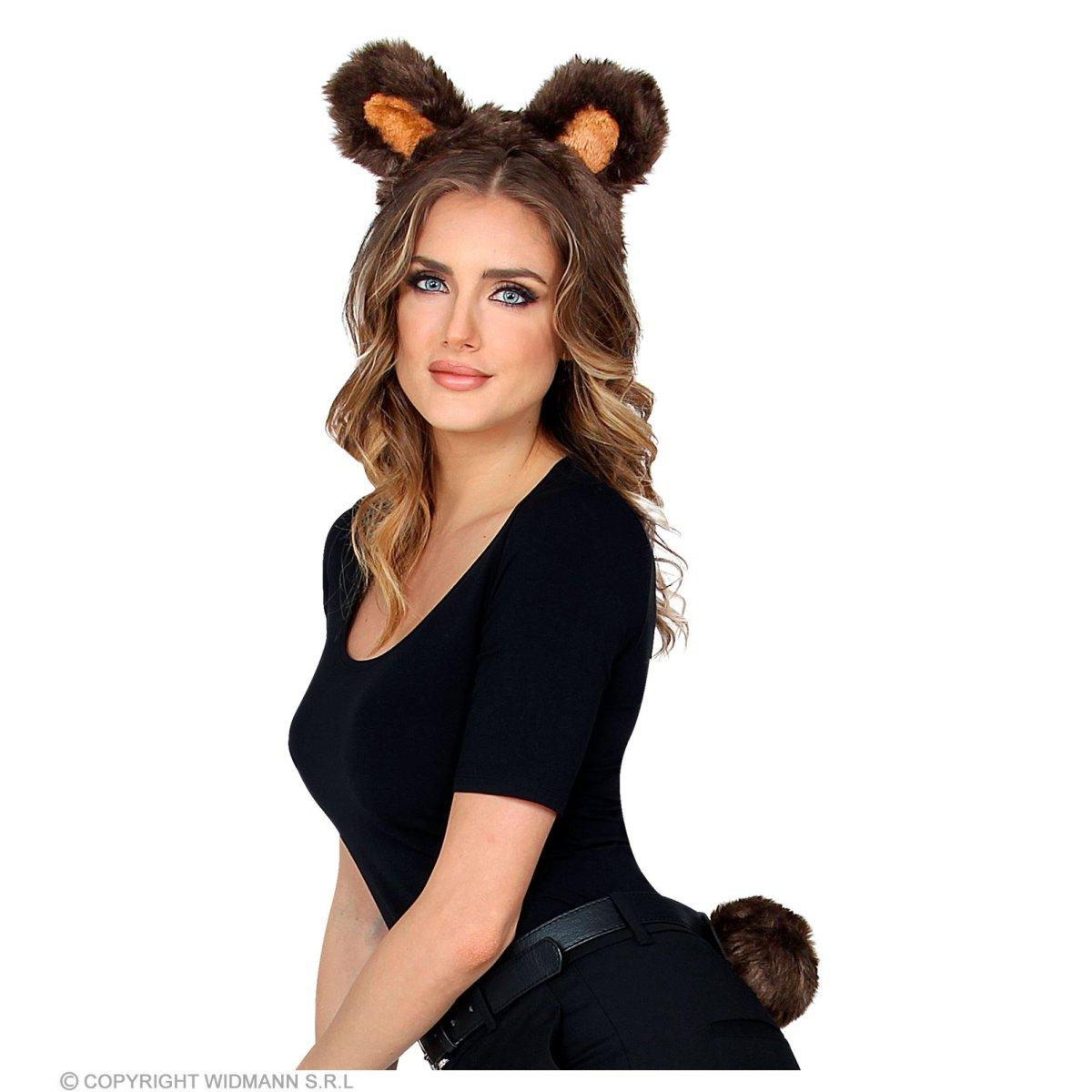 Orso cerchietto coda