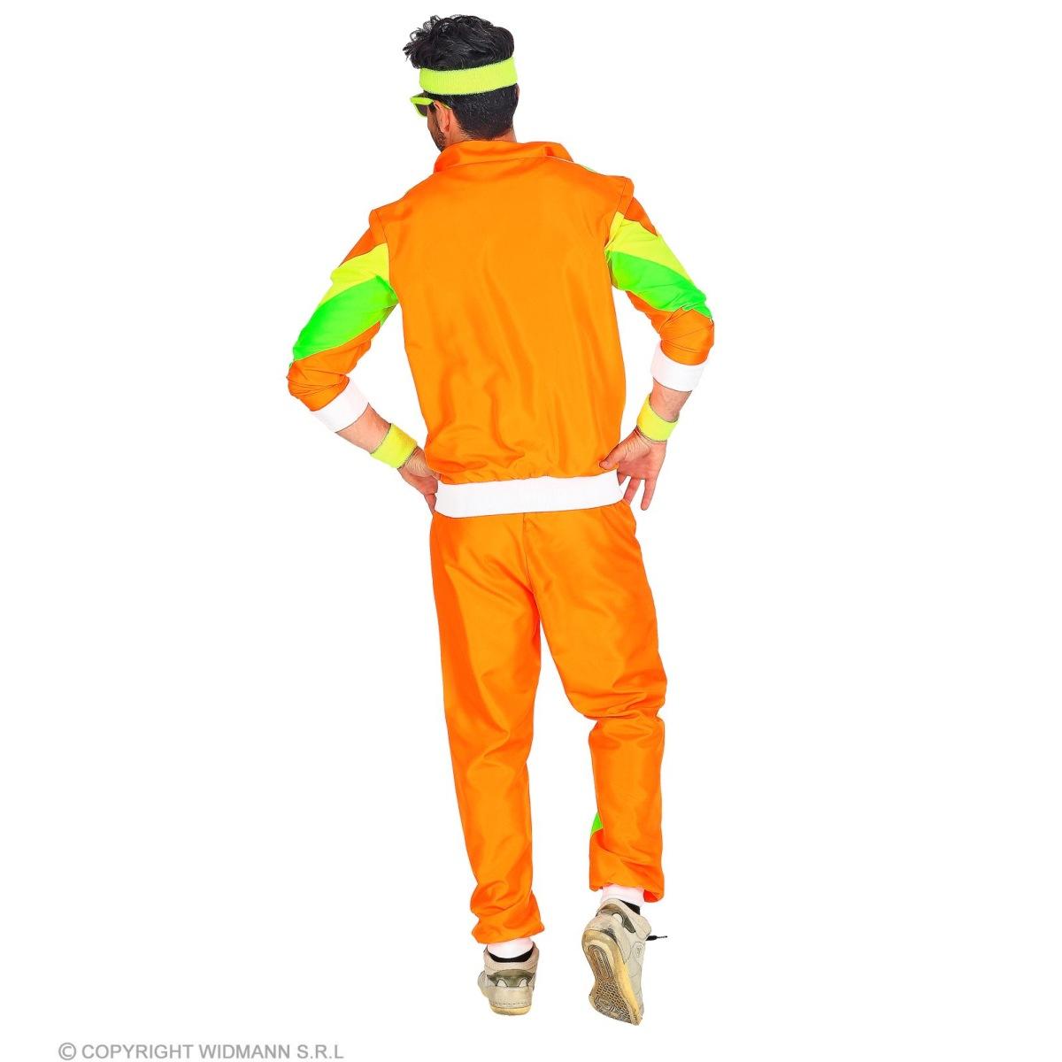 Costume tuta anni 80 arancione