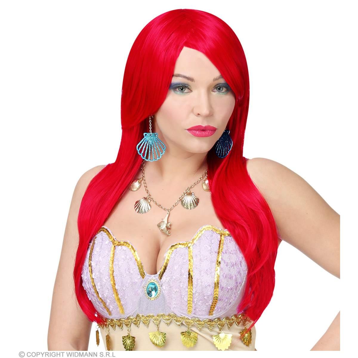 Orecchini sirena conchiglie azzurre