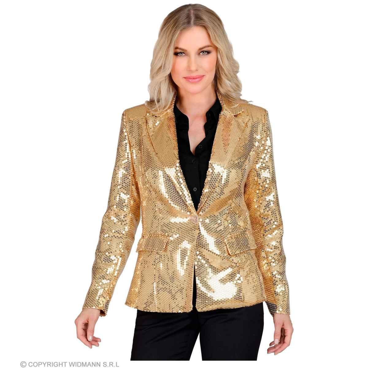 Giacca oro paillettes