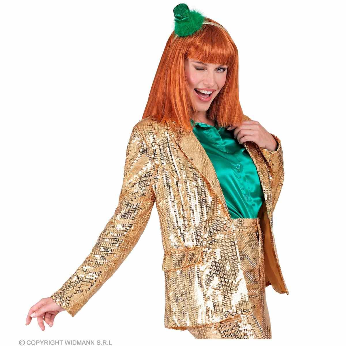 Giacca oro paillettes
