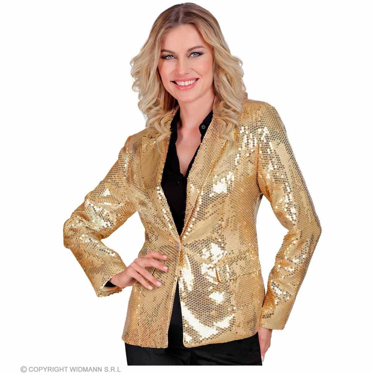 Giacca oro paillettes