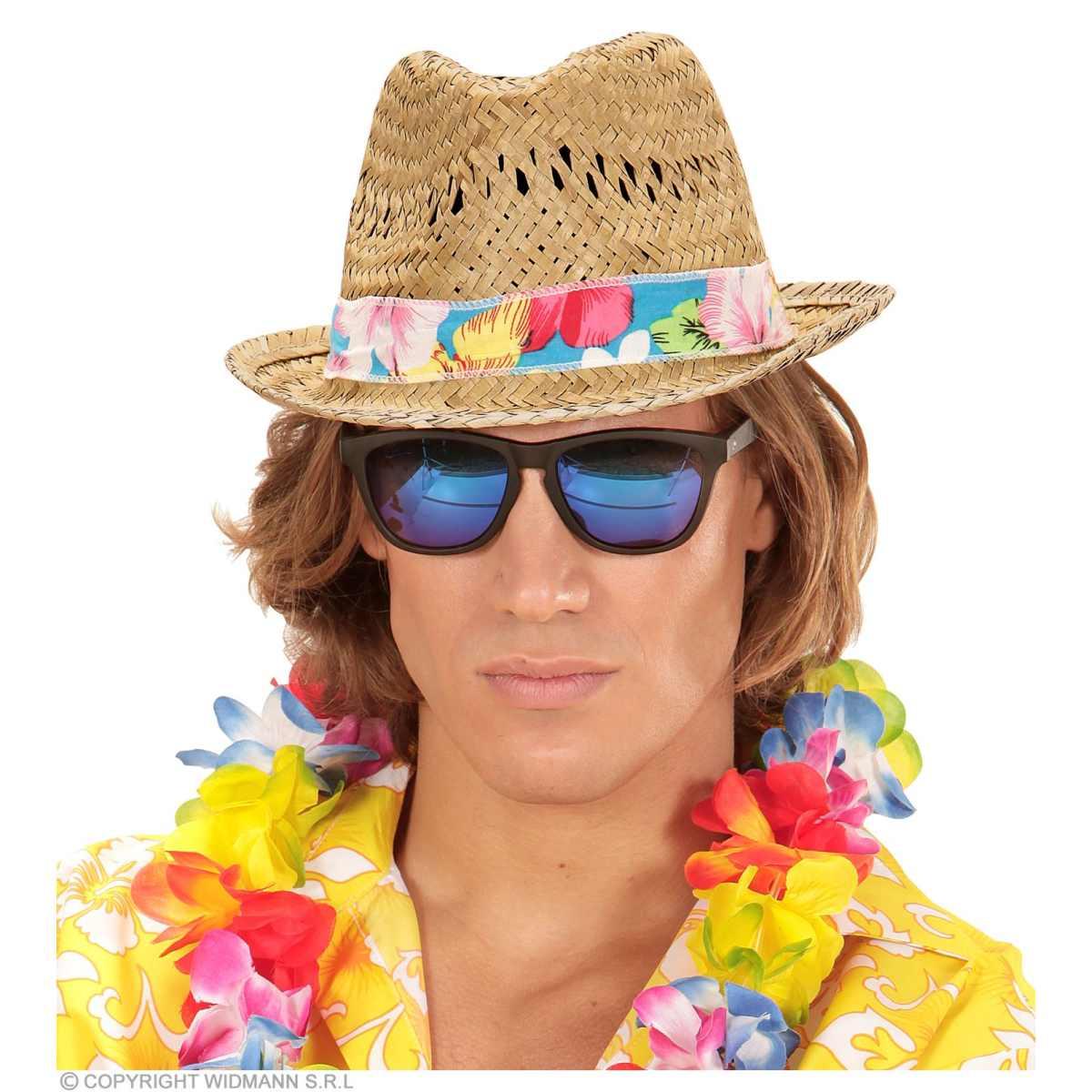 Cappello borsalino fedora paglia beach boys