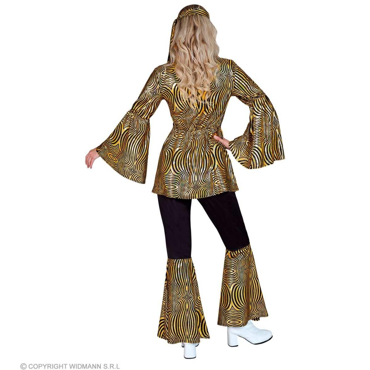 Costume hippie anni 70 80 oro