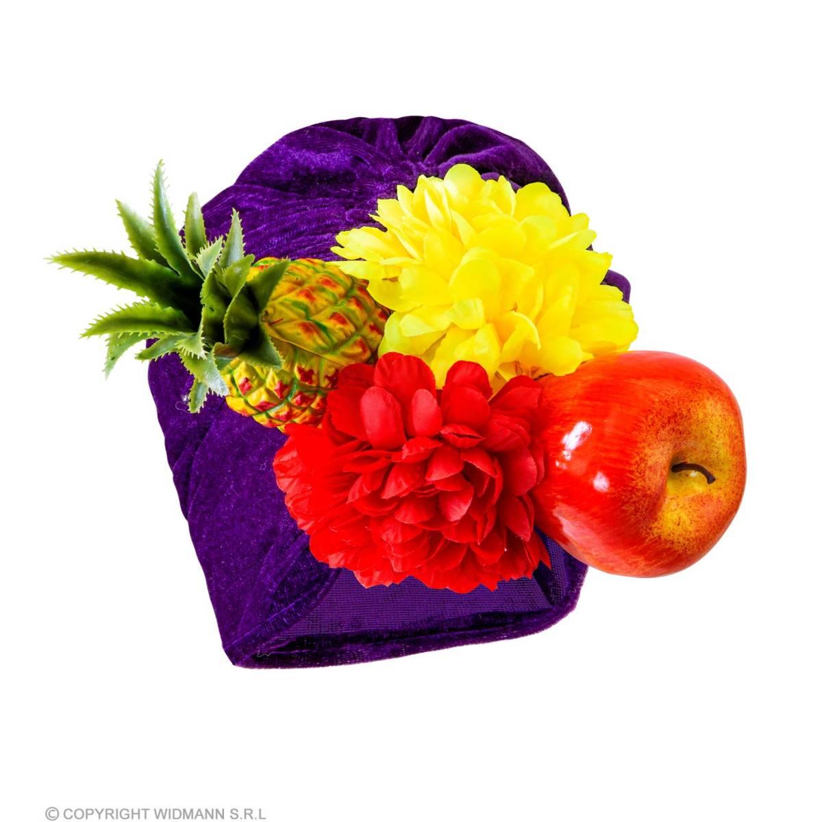 Copricapo brasil color fiori frutta
