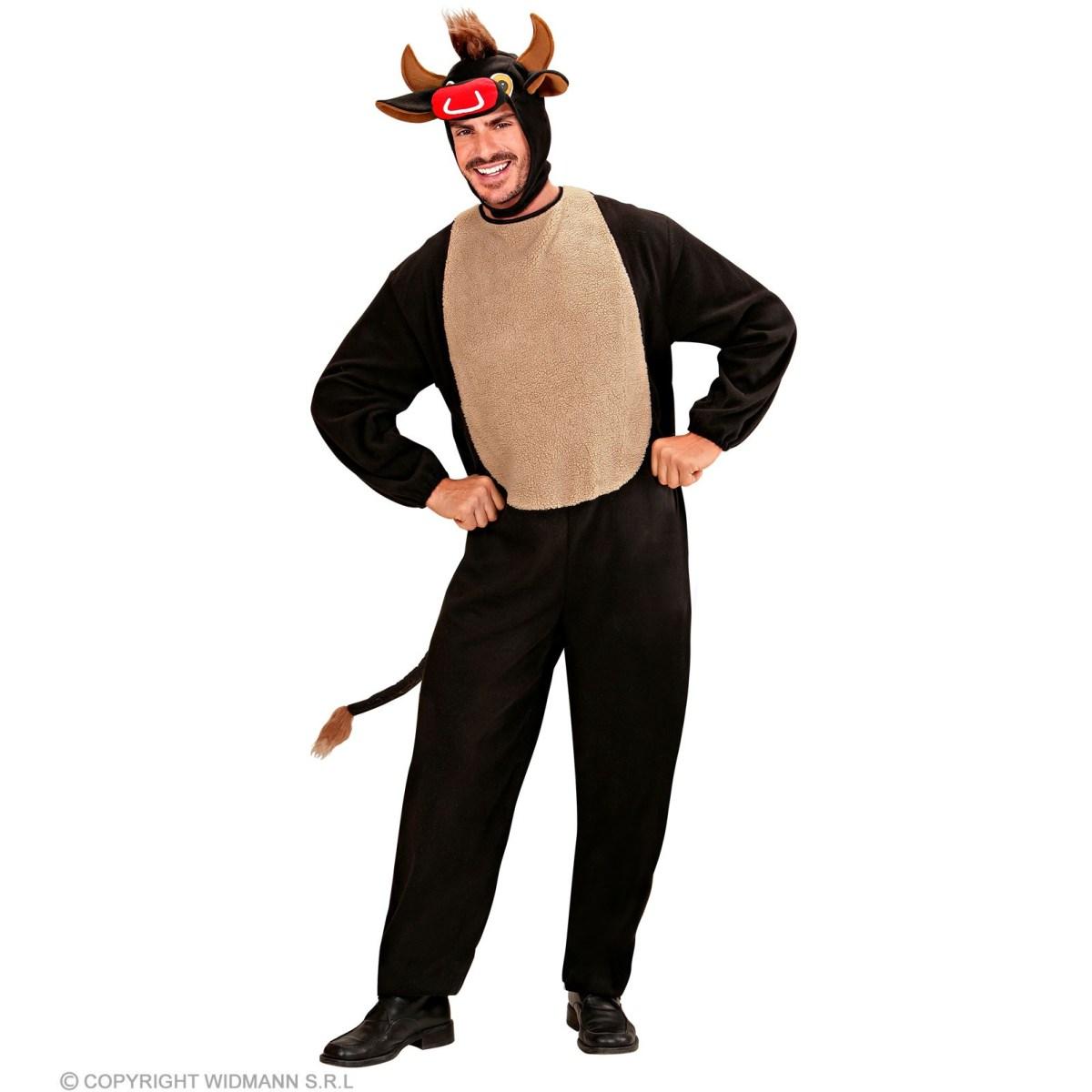 Costume toro nero sedere