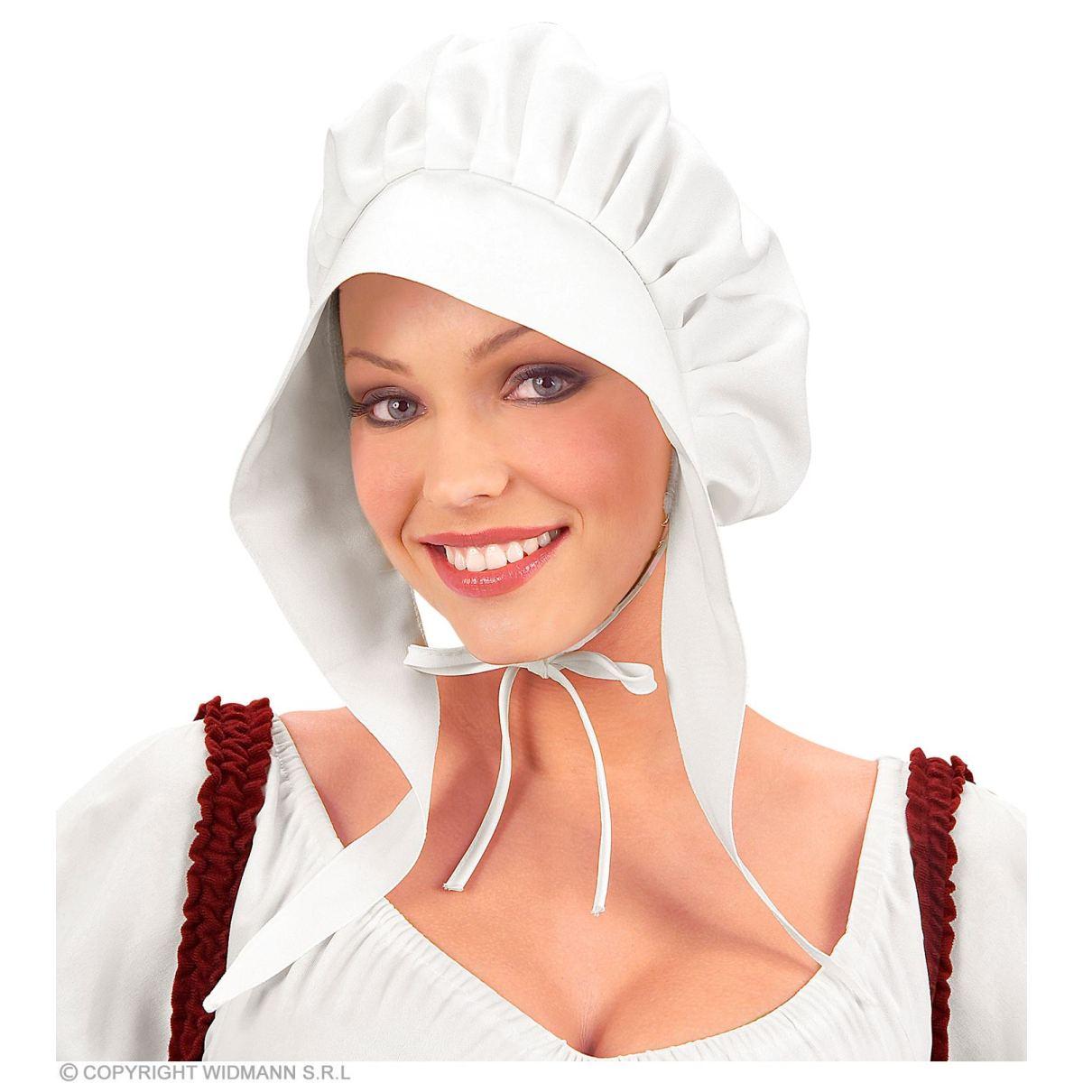 Cappello cuffia coloniale bianca