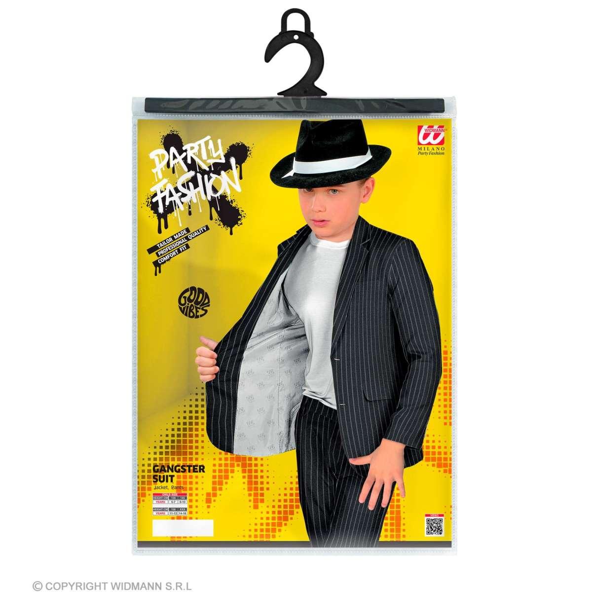 Costume gangster nero