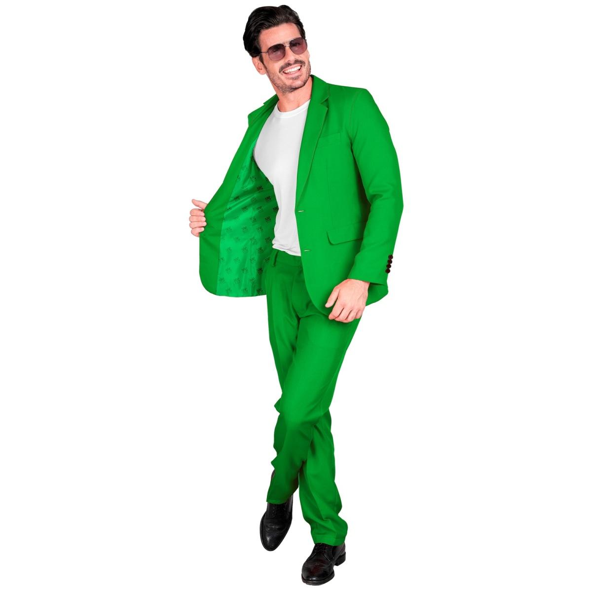 Costume completo party disco verde
