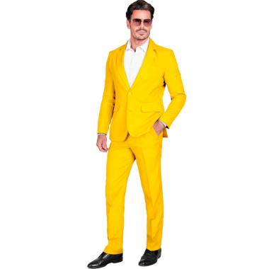 Costume completo party disco giallo
