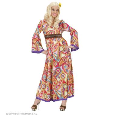 Costume hippie anni 70 80 abito lungo