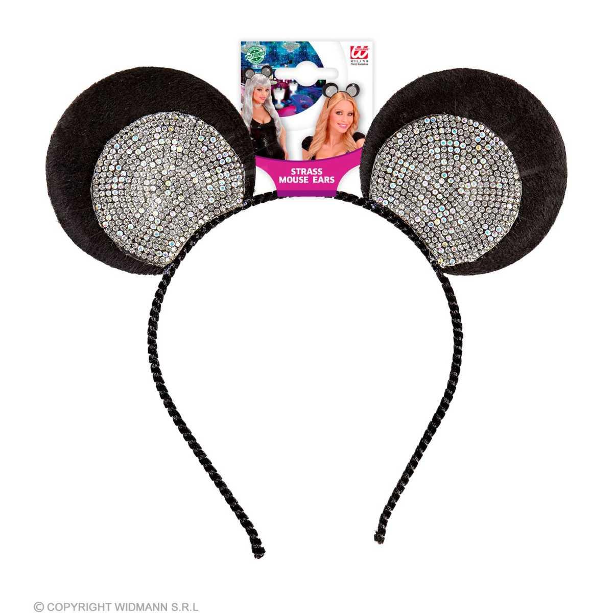 Cerchietto topolina strass