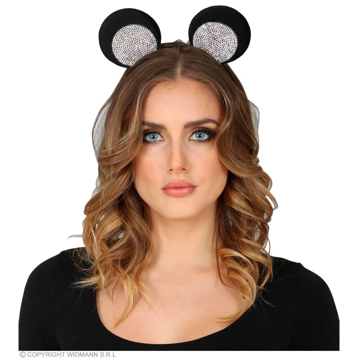 Cerchietto topolina strass