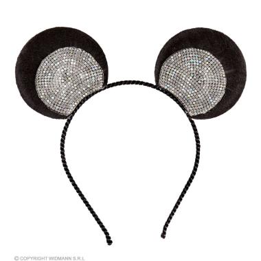 Cerchietto topolina strass