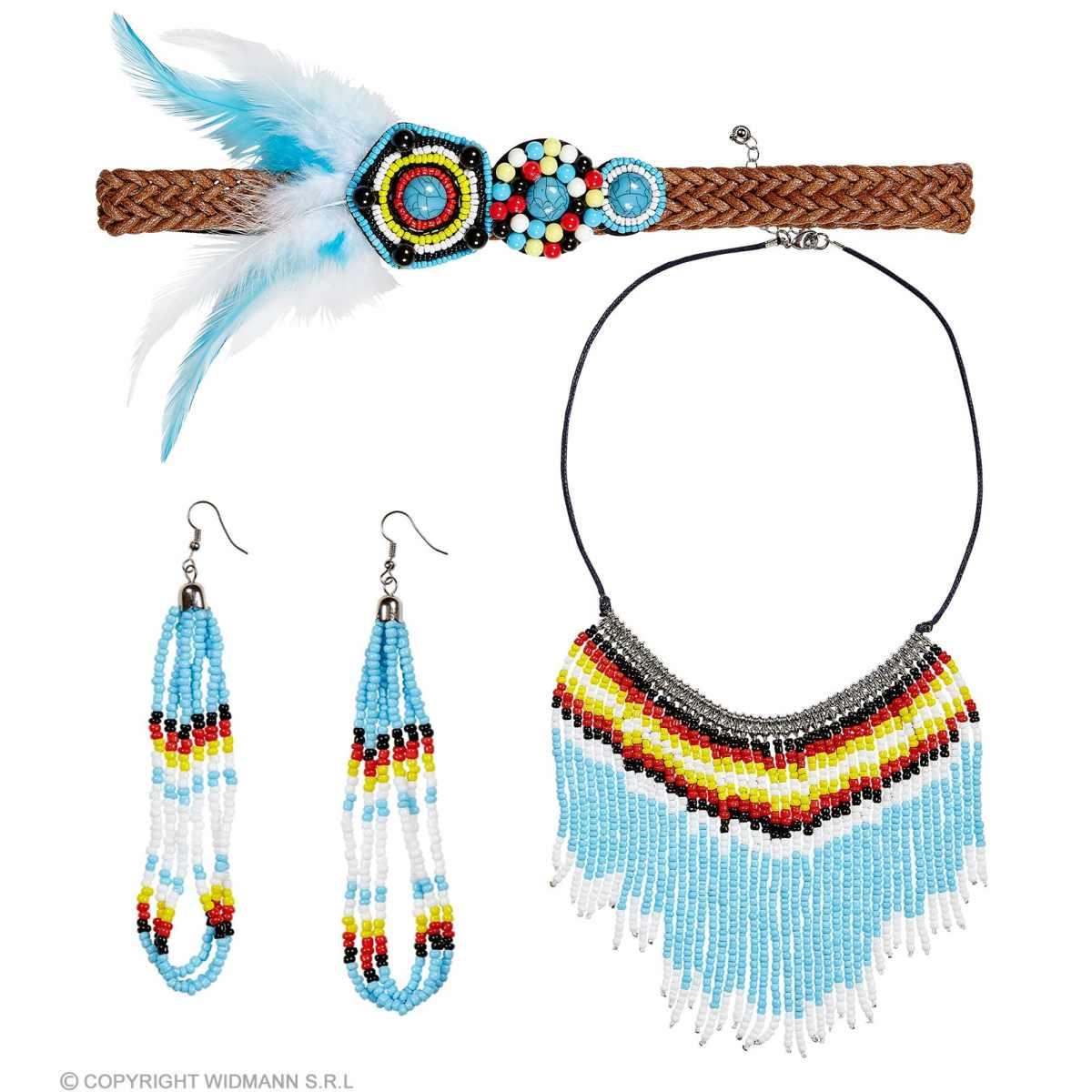 Collana indiana fascia orecchini
