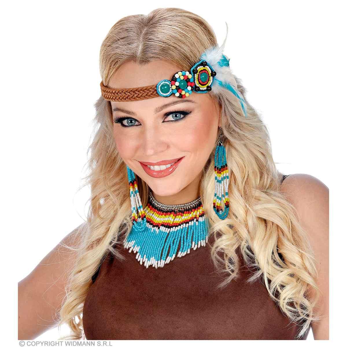 Collana indiana fascia orecchini