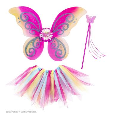 Farfalla multicolor Set 3 pz