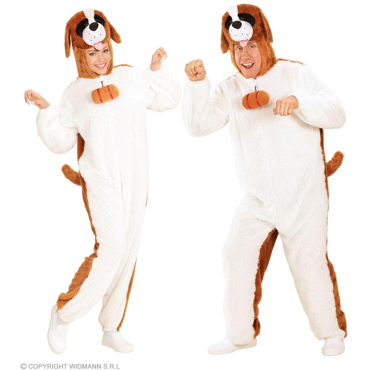Costume cane san bernardo peluche soft