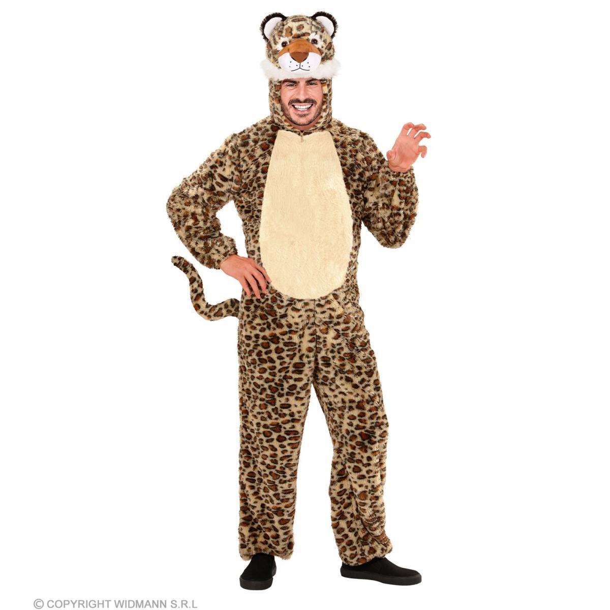 Costume leopardo peluche soft