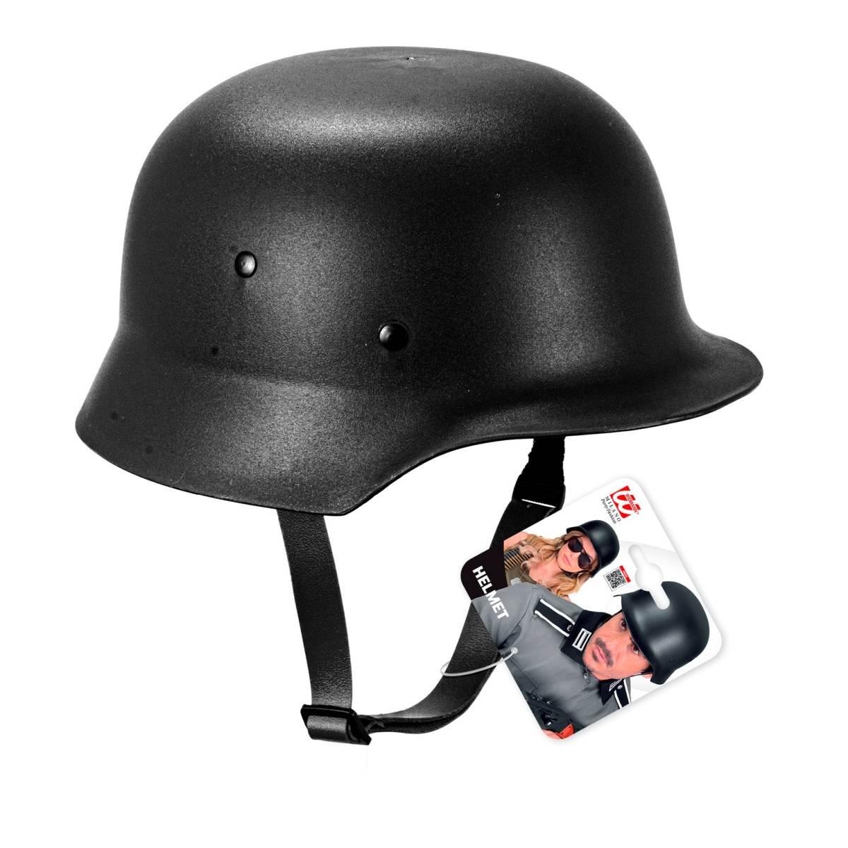 Elmo militare nero