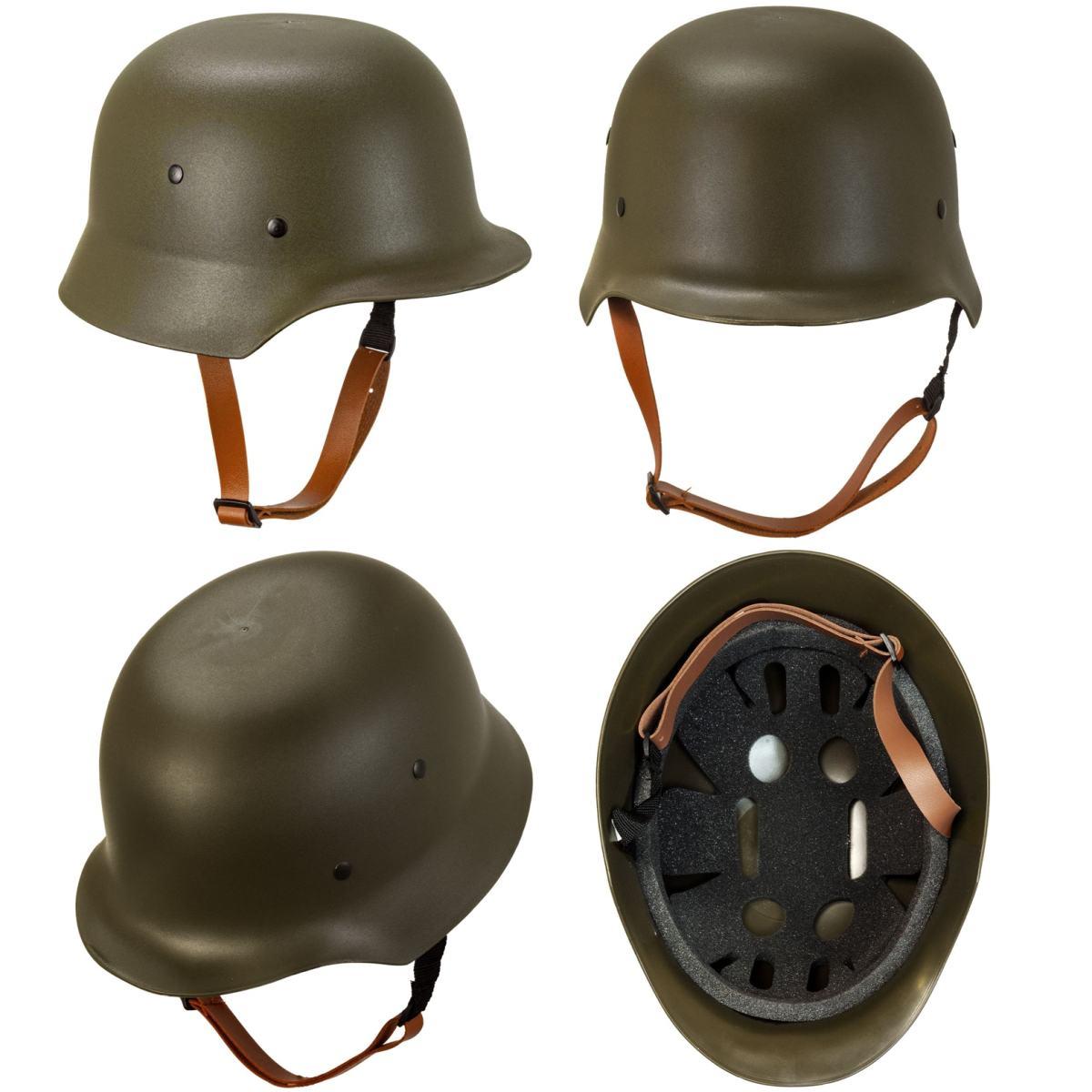 Elmo militare verde