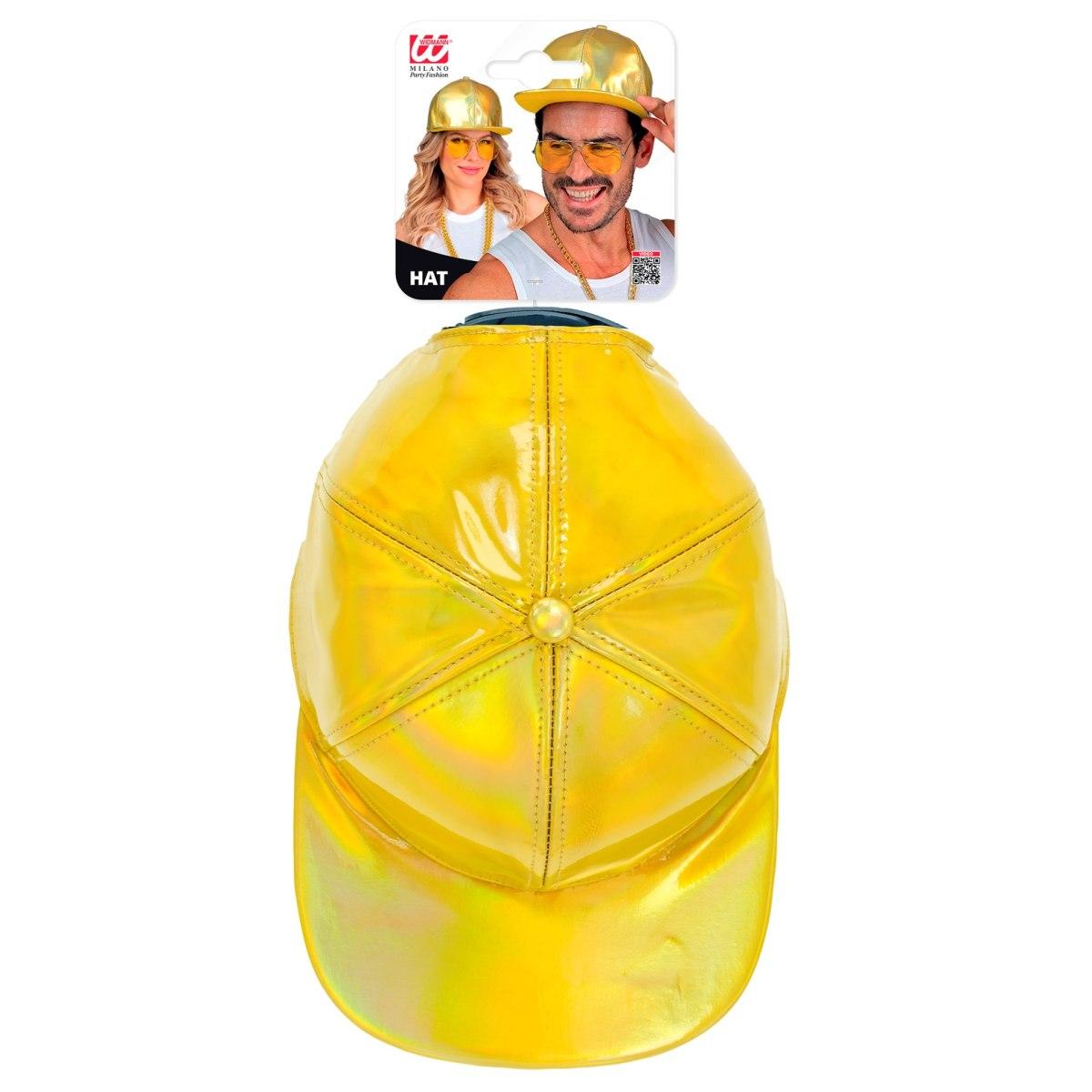 Cappello berretto oro olografico anni