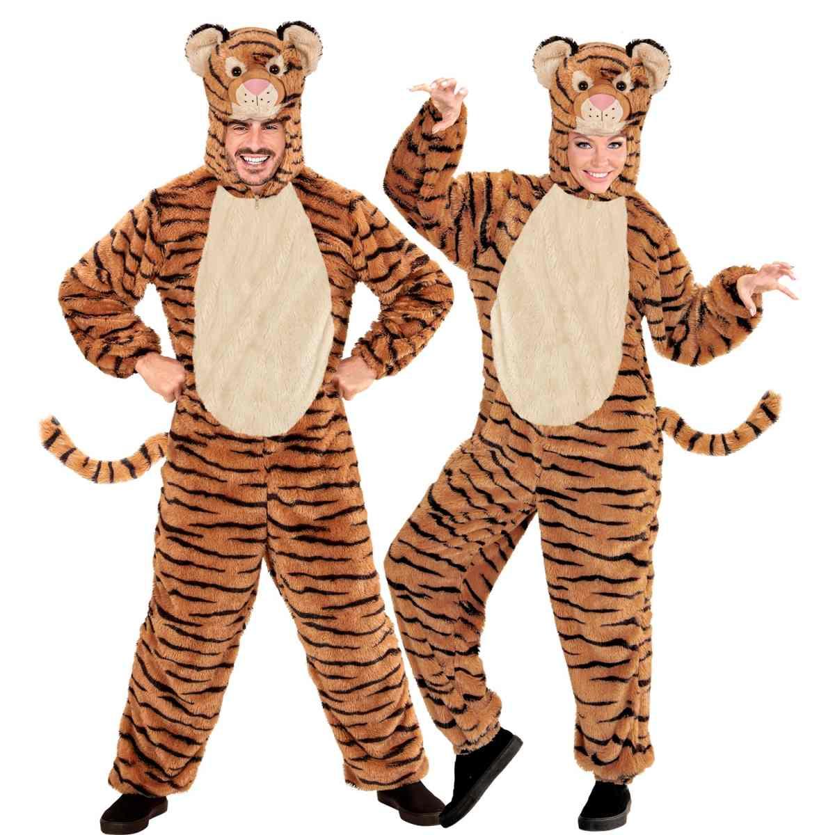 Costume tigre peluche