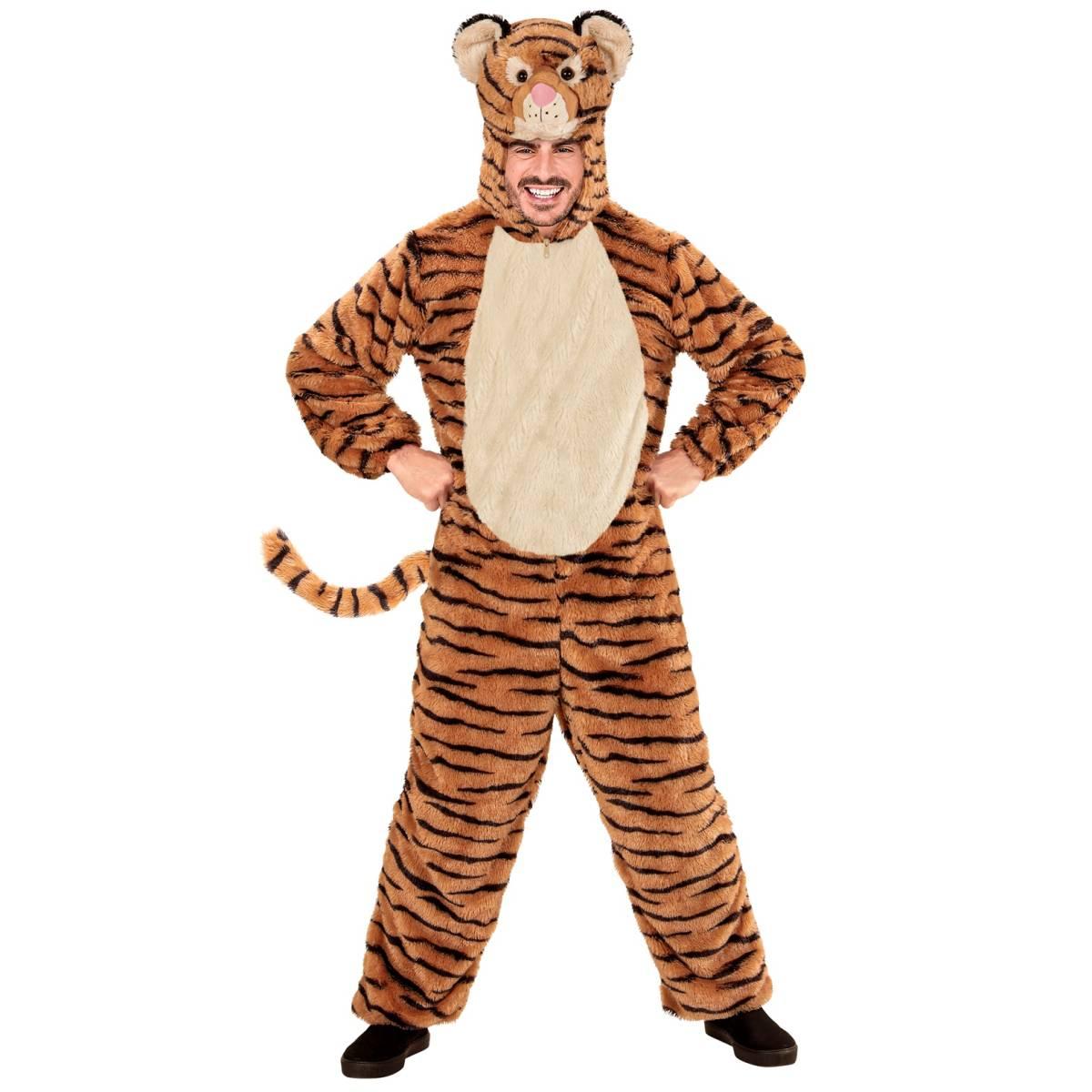 Costume tigre peluche