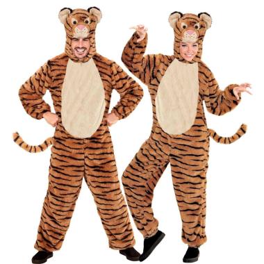 Costume tigre peluche
