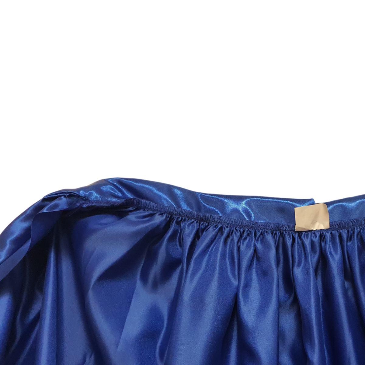 Mantello blu raso gr