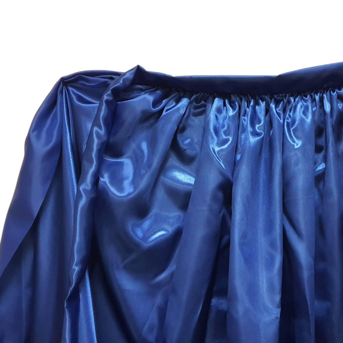 Mantello blu raso gr