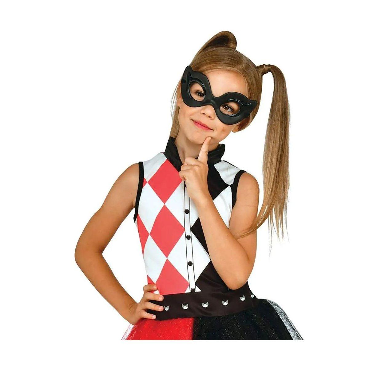 Costume harley quinn maschera
