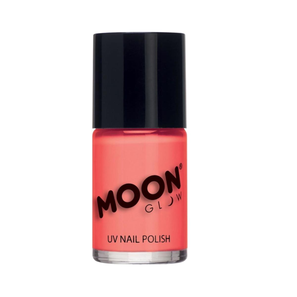 Trucco smalto arancione fluo
