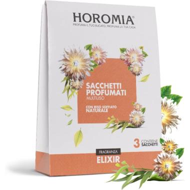 Sacchetti profumati horomia elixir multiuso Set 3 pz