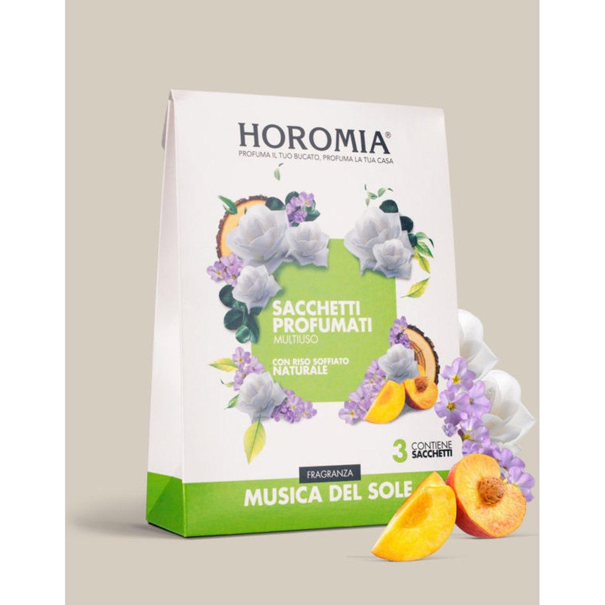 Sacchetti profumati horomia odour control multiuso Set 3 pz