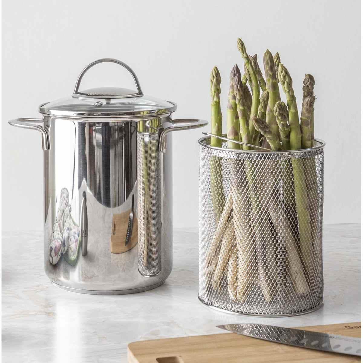 Pentola Barazzoni Cuoci Asparagi Inox cm.Ø16 | Barazzoni