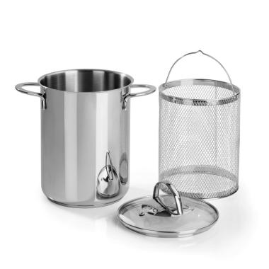 Pentola Barazzoni Cuoci Asparagi Inox cm.Ø16 | Barazzoni