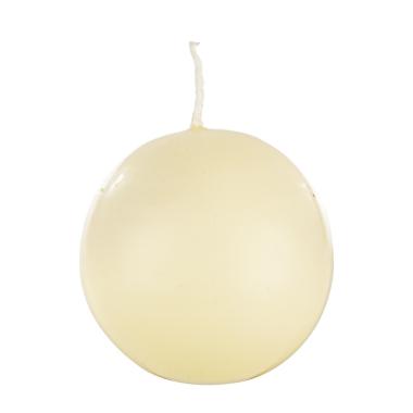 Candela sfera avorio
